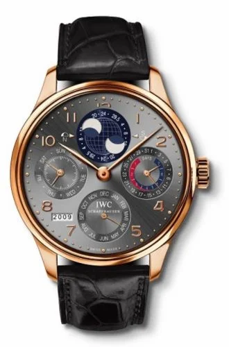 IWC Portuguese Perpetual Calendar 5021 Red Gold / Ardoise IW502123 (IW502123)